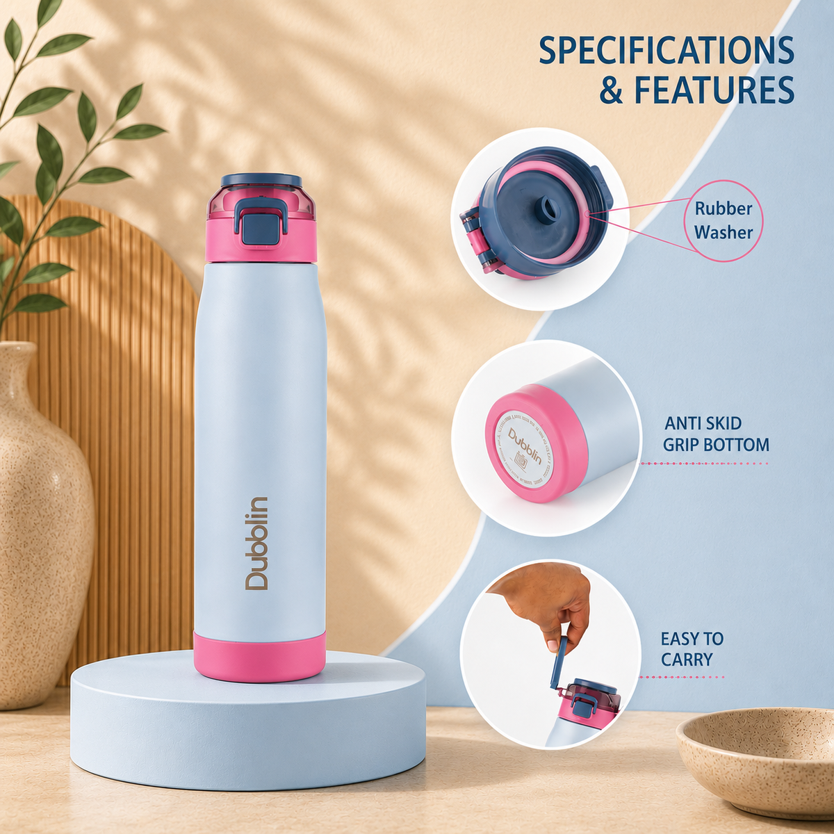 VACUUM BOTTLE CLUB 750 DBN-2338 750ML