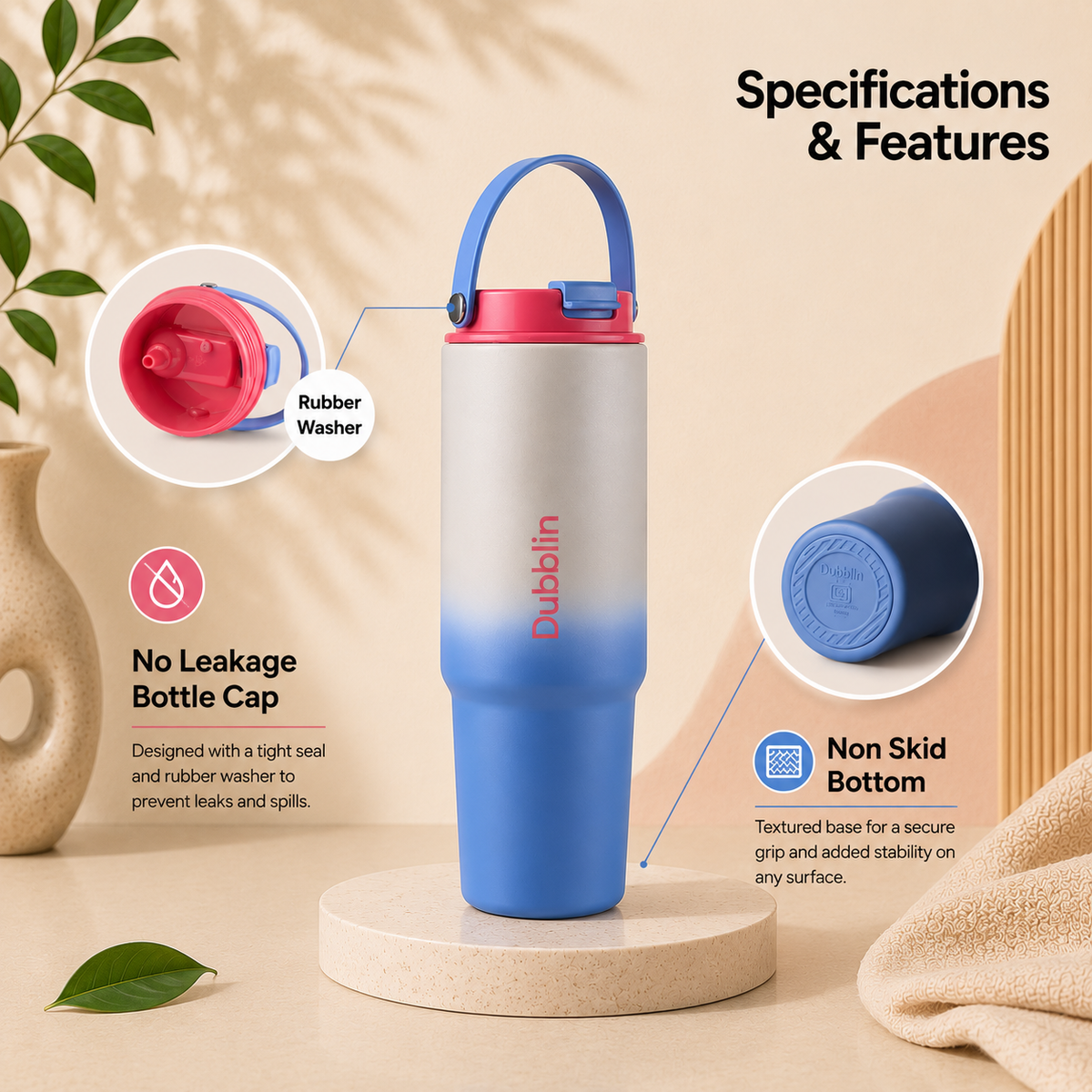 VACUUM BOTTLE CRAZE 800 DBN-2324 800ML