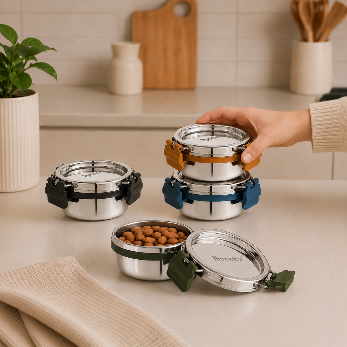 Hercules Stainless Steel Storage Container SA10100 | 115ml