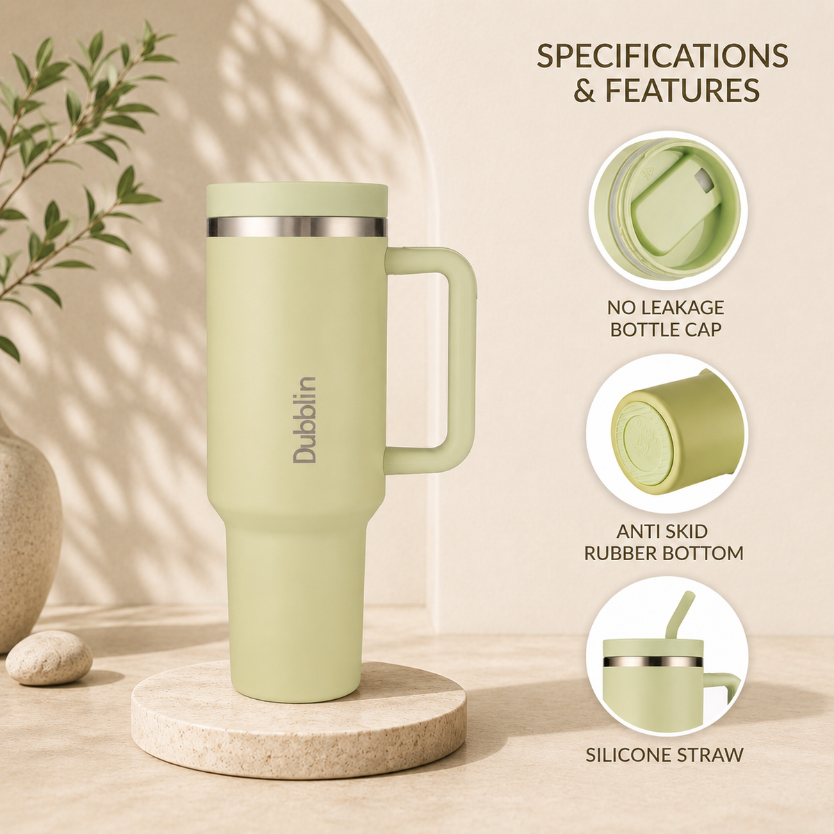 VACUUM BOTTLE BOLD 1200 SS DBN-2329 1200ML