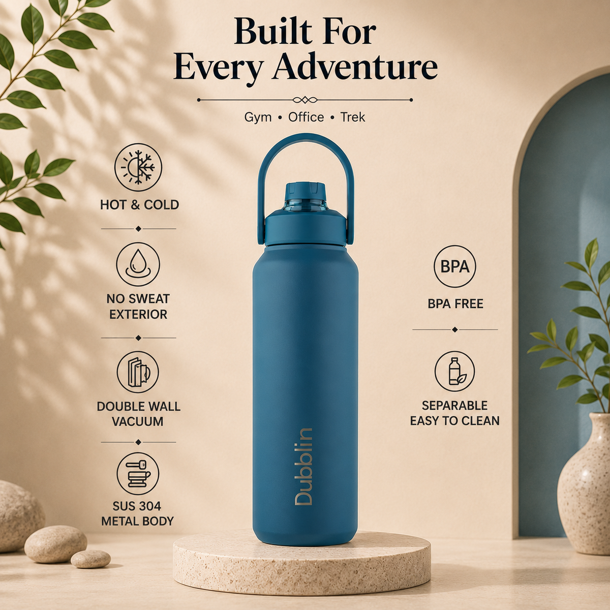 VACUUM BOTTLE JUMBO DBN-1959 1800ML