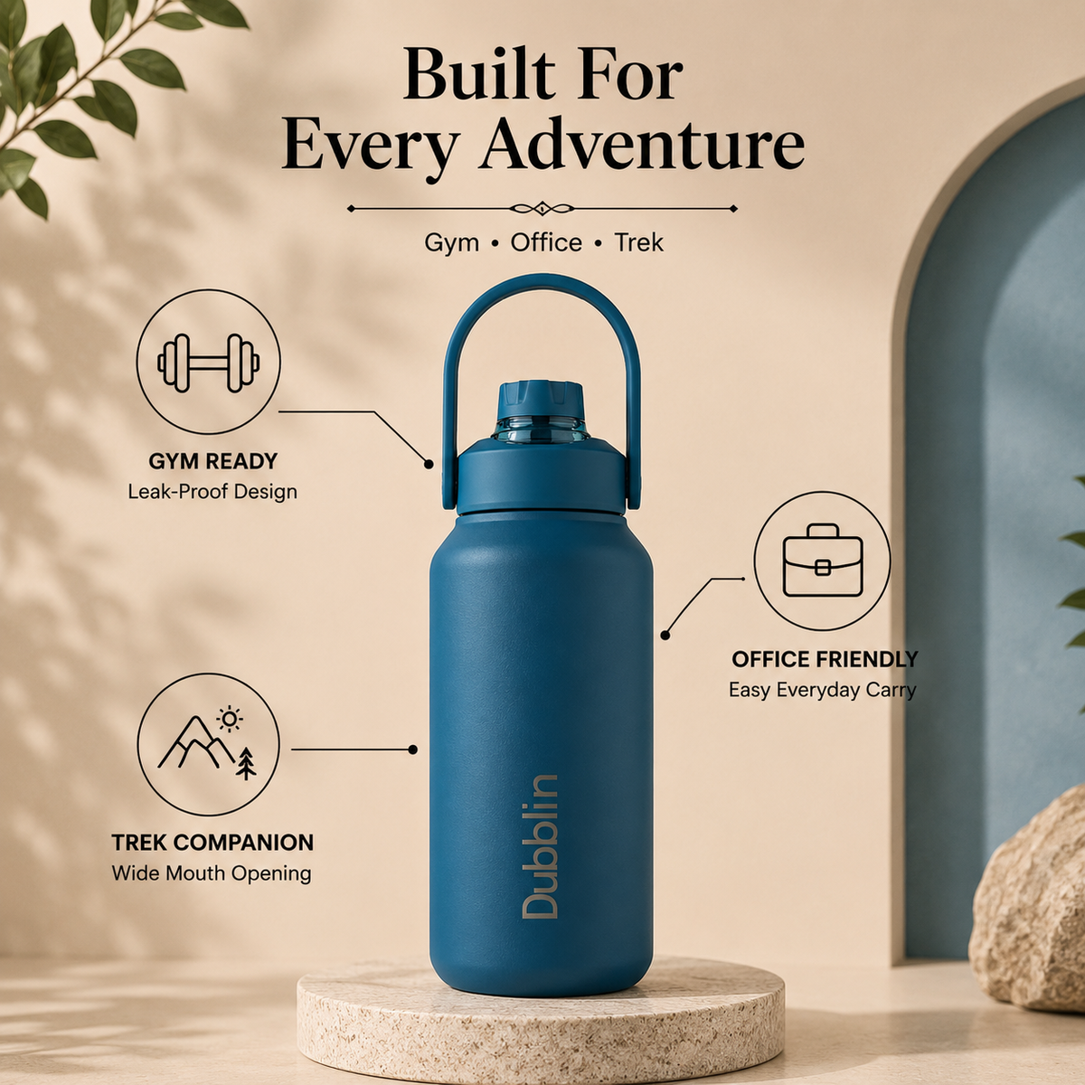 VACUUM BOTTLE JUMBO DBN-1958 1400ML