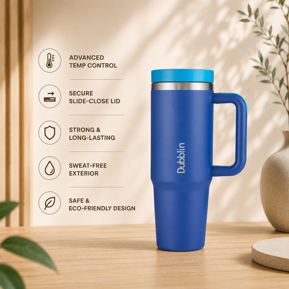 VACUUM BOTTLE BOLD 900 SS DBN-2328 900ML