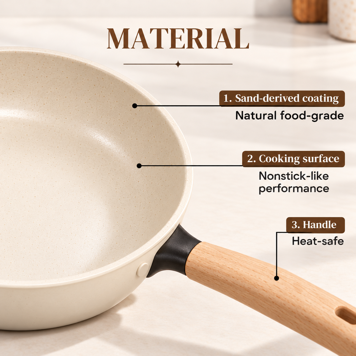 Alda Ceramico Fry Pan 24cm image 3