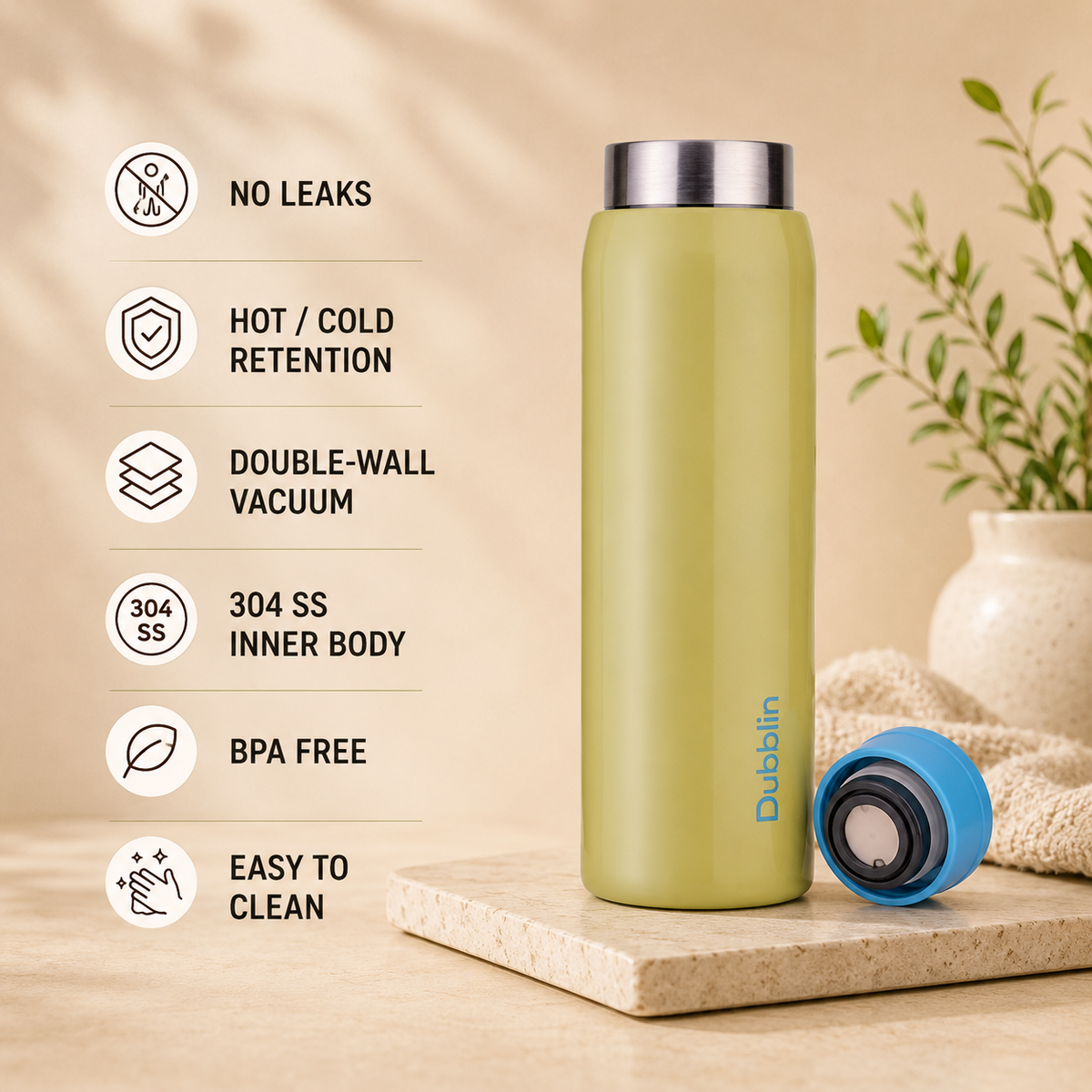 VACUUM BOTTLE JACK & JILL 300 DBN-2320 300ML