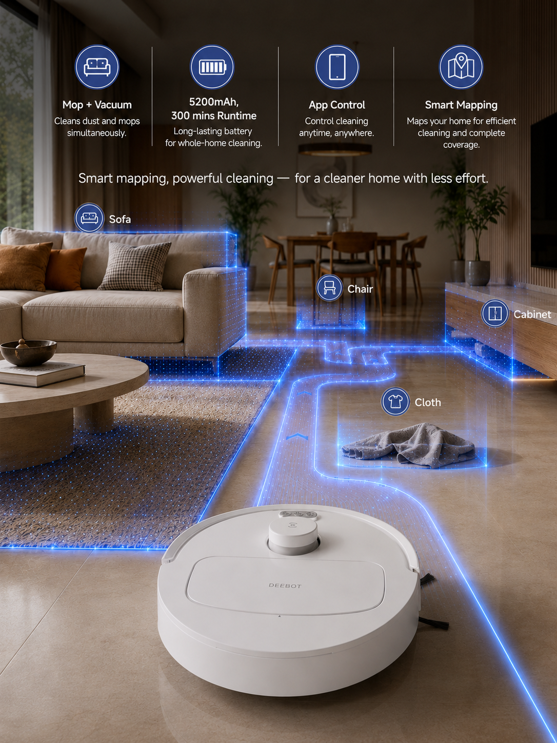 DEEBOT N30 Plus (YDLX11-3)
