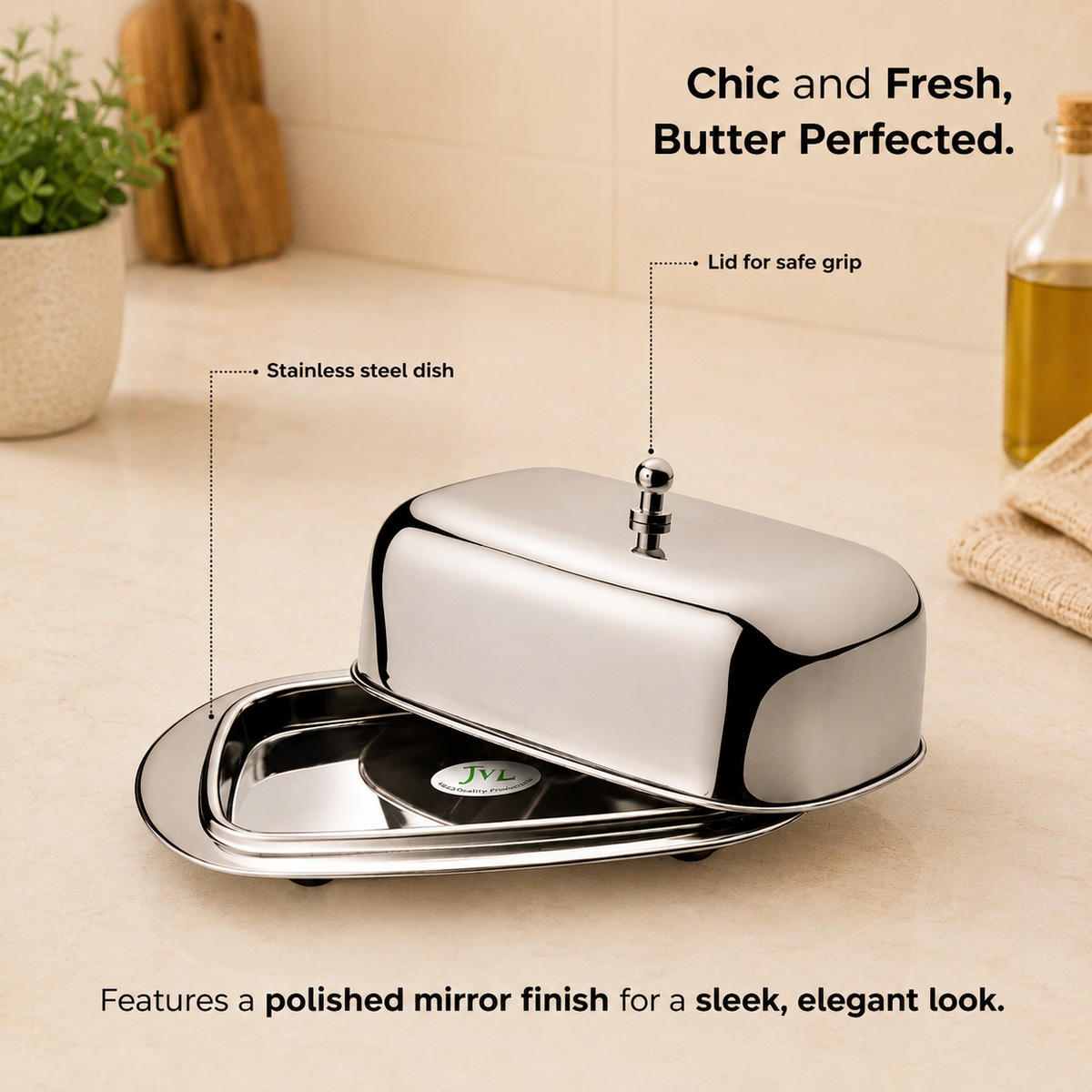Butter Dish Big