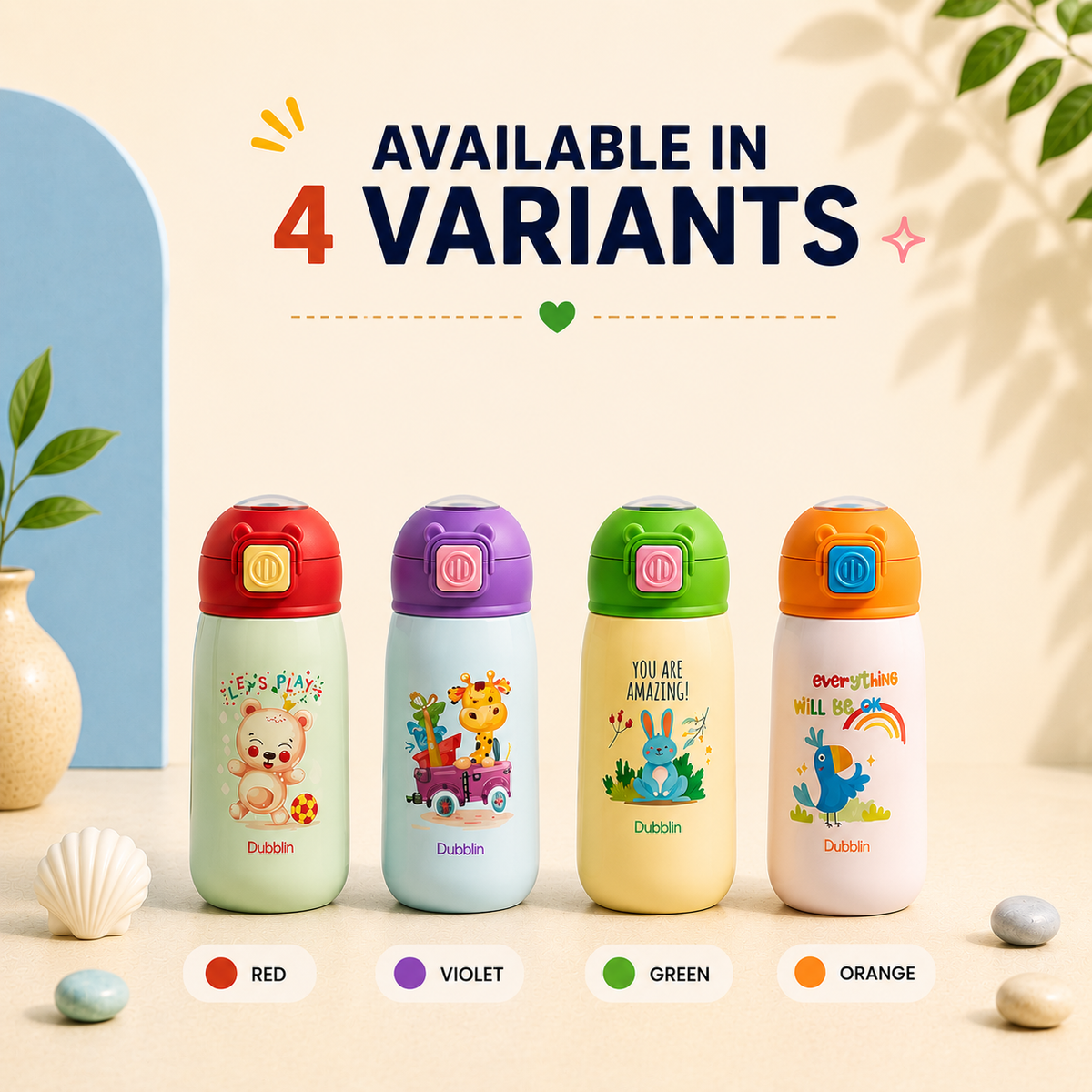 VACUUM BOTTLE BABY 320 DBN-2040 320ML