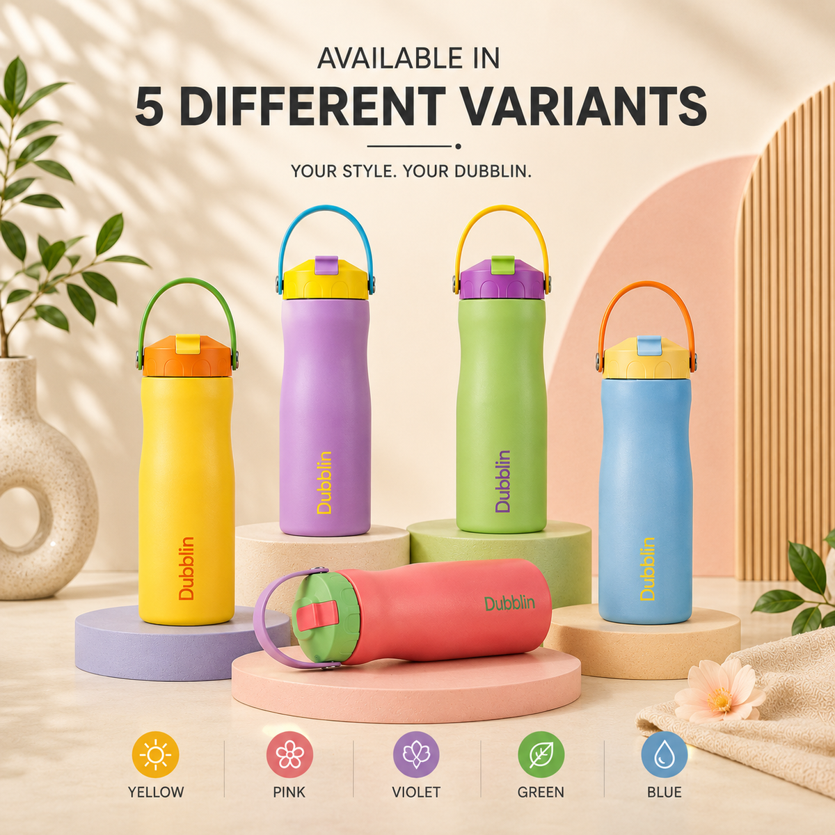 VACUUM BOTTLE FANCY 550 SS DBN-2303 550ML