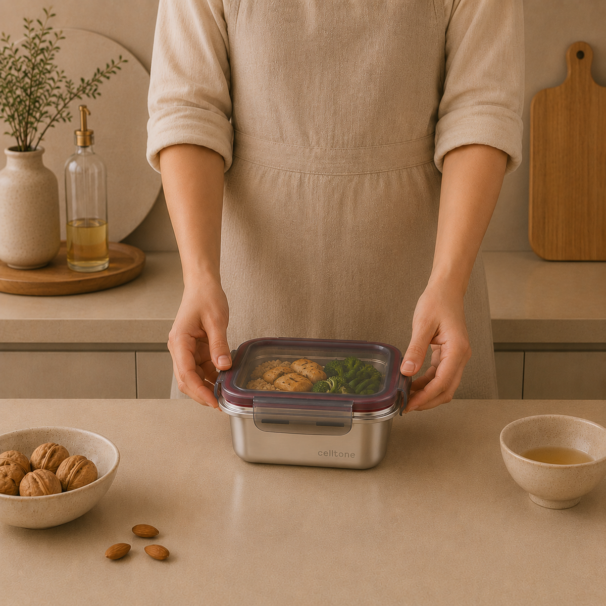 MICROSAFE FOOD CONTAINER F2O SQUARE 450ML