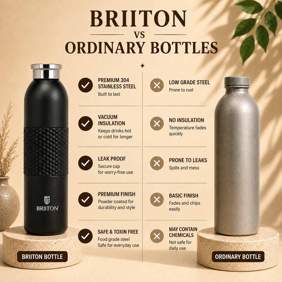 VACCUUM BOTTLE SPECTRA BTT9923 620ML