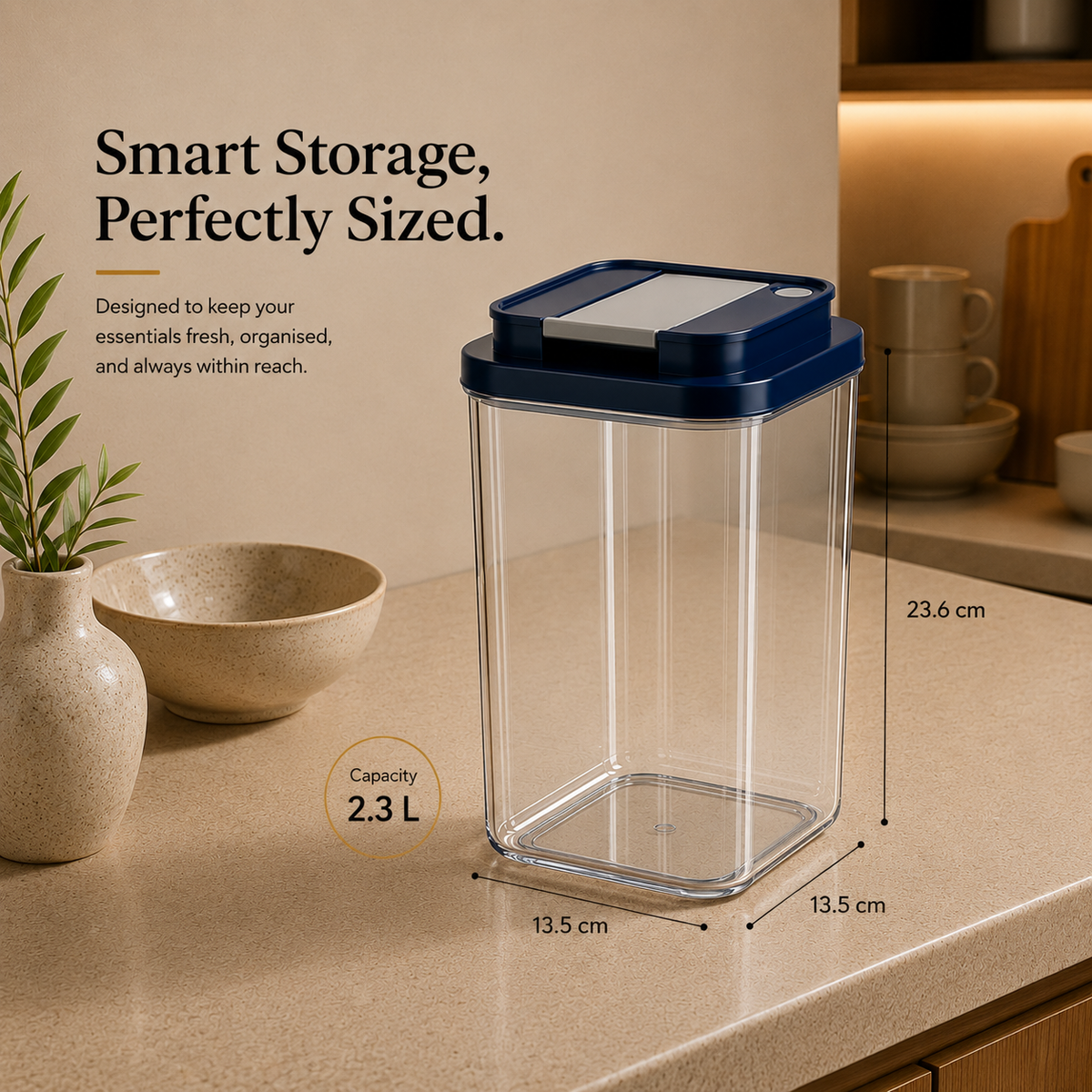 Vacuum Seal Storage Container - 2.3L