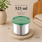 Hercules Stainless Steel Storage Container AL13302 | 525ml