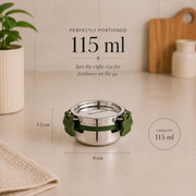 Hercules Stainless Steel Storage Container SA10100 | 115ml