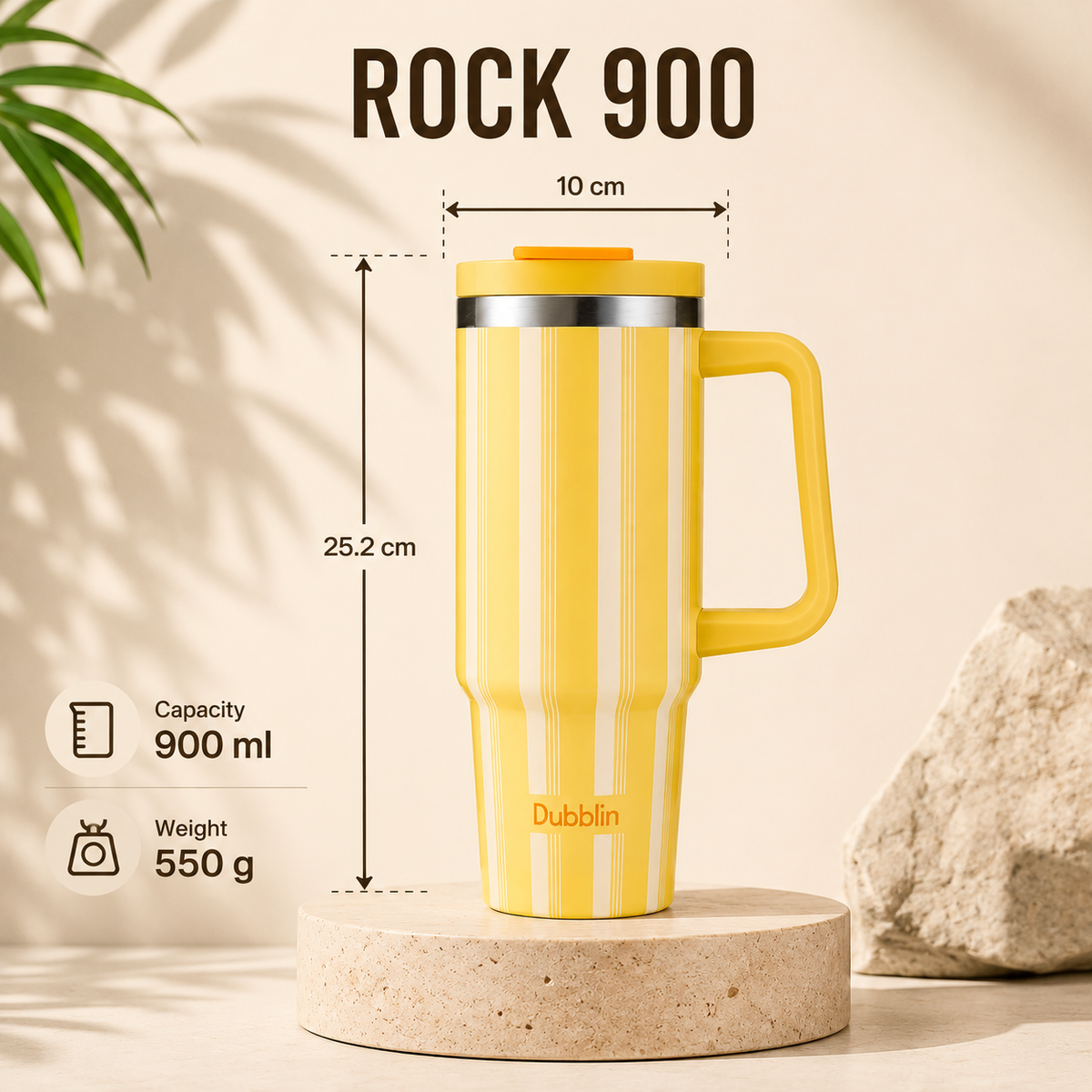VACUUM BOTTLE ROCK 900 SS DBN-2330 900ML