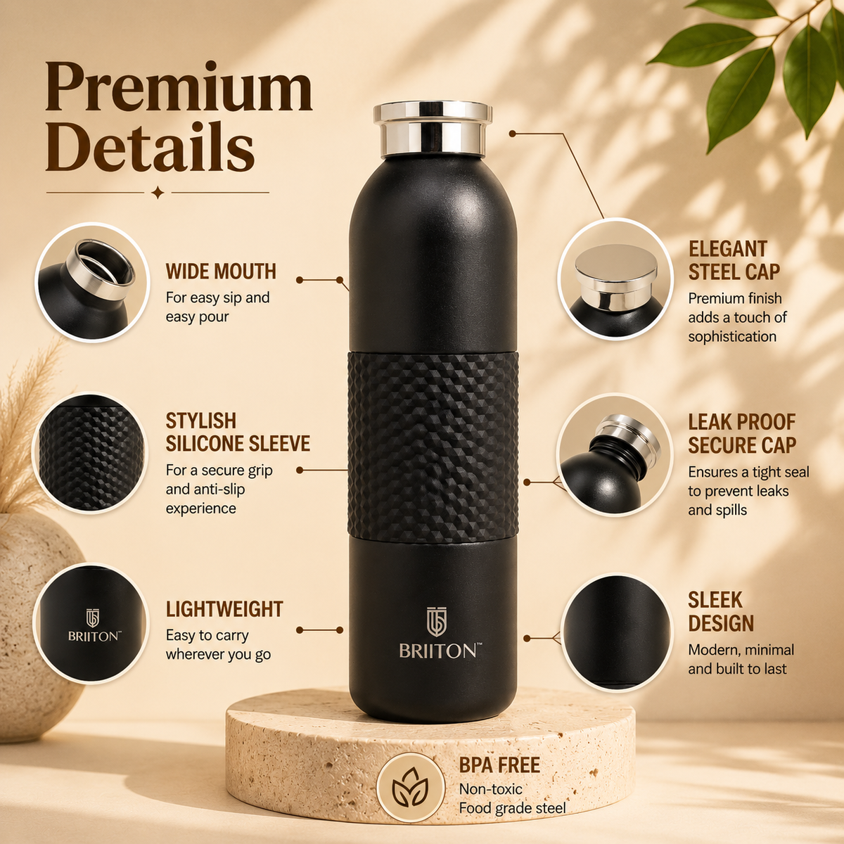 VACCUUM BOTTLE SPECTRA BTT9923 620ML