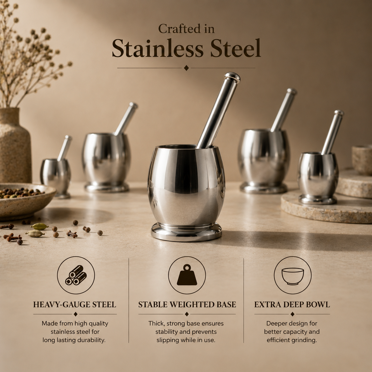 Toral Khalbatta (Mortar & Pestle) Dholak - 2