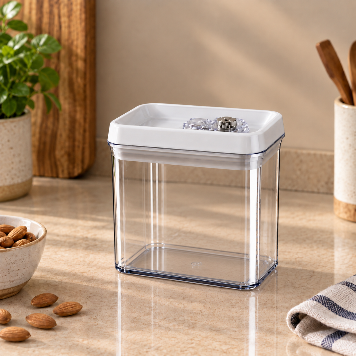 Felli NLG4606A white-lid storage container — Empty product