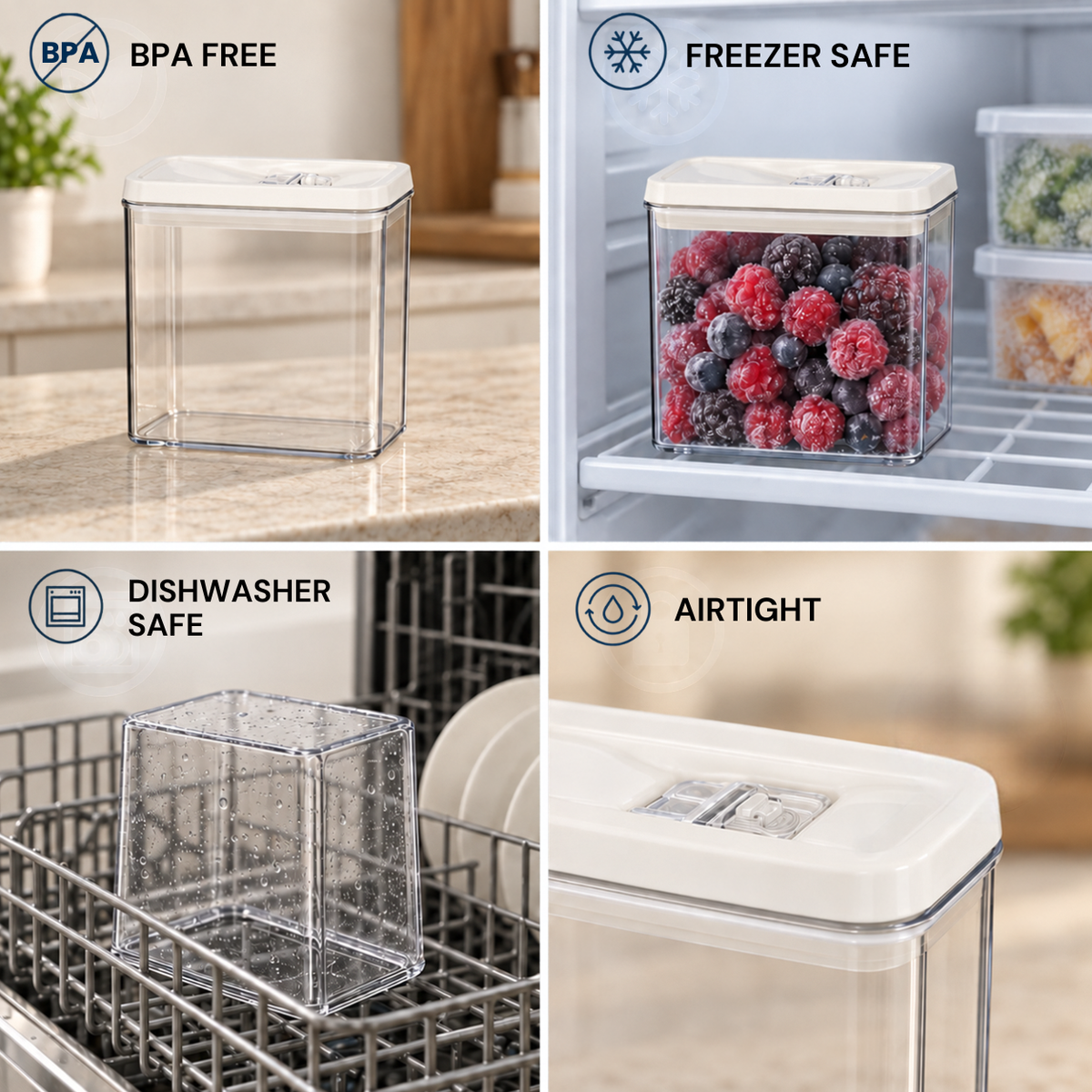 Felli NLG4808A white-lid storage container — Features