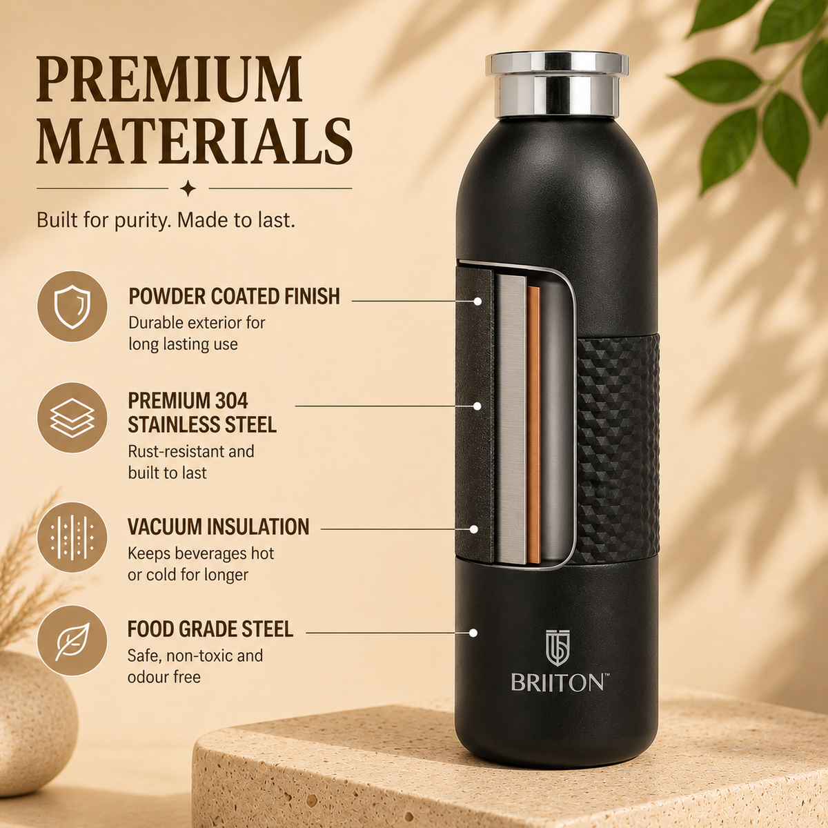 VACCUUM BOTTLE SPECTRA BTT9923 620ML