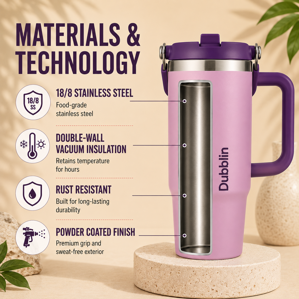 VACUUM BOTTLE RAGE 800 DBN-2326 800ML