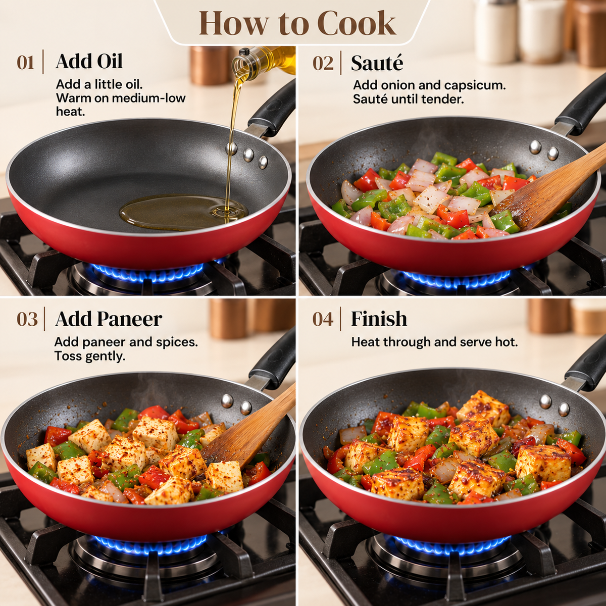 FRY PAN INDUCTION IZFP22 22CM