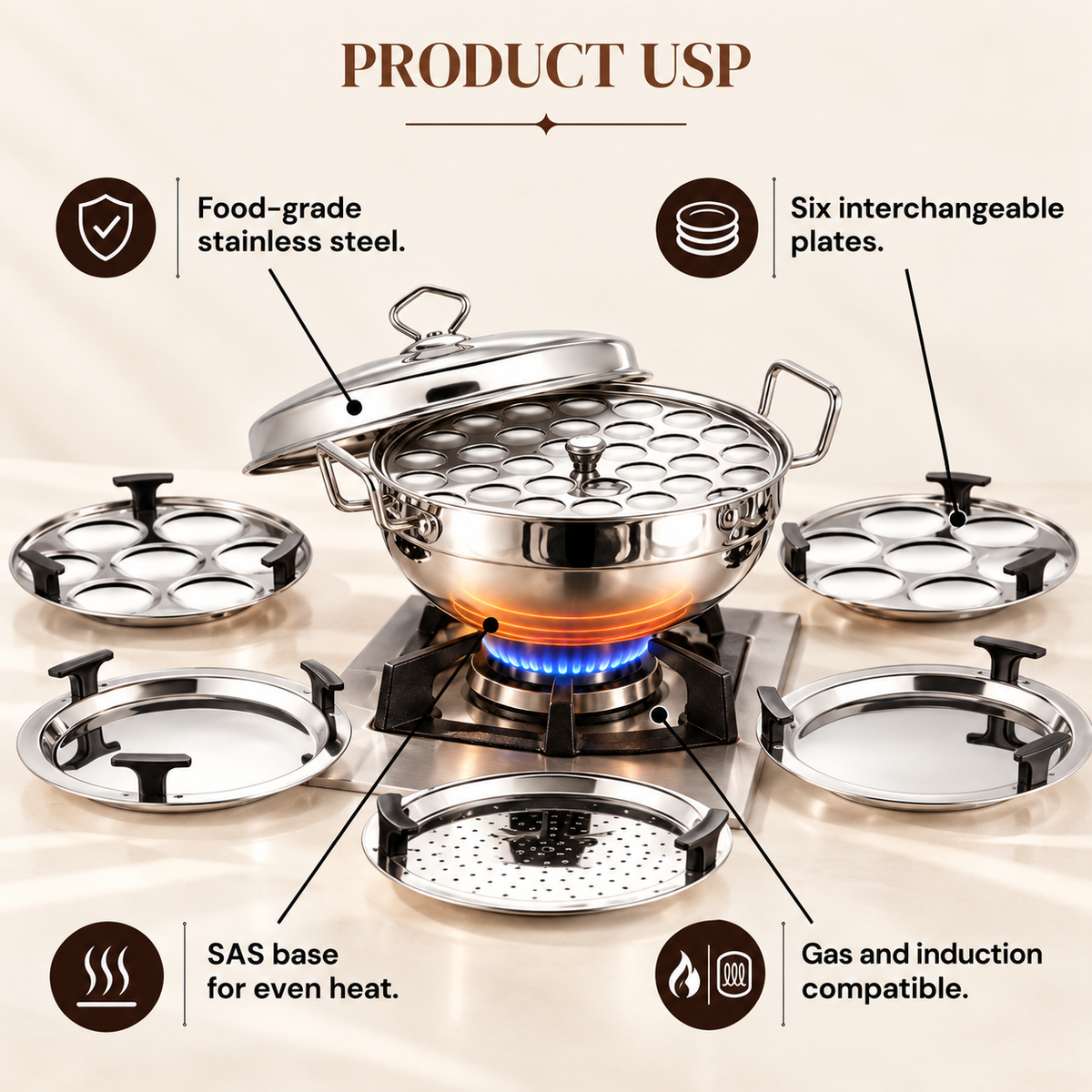 KADAI MULTI DELUX 26CM