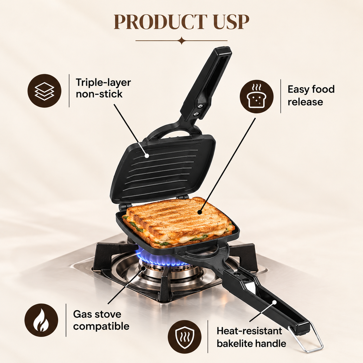 SANDWICH TOASTER ZEST