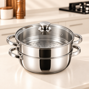STEAMER 2 TIER 18CM
