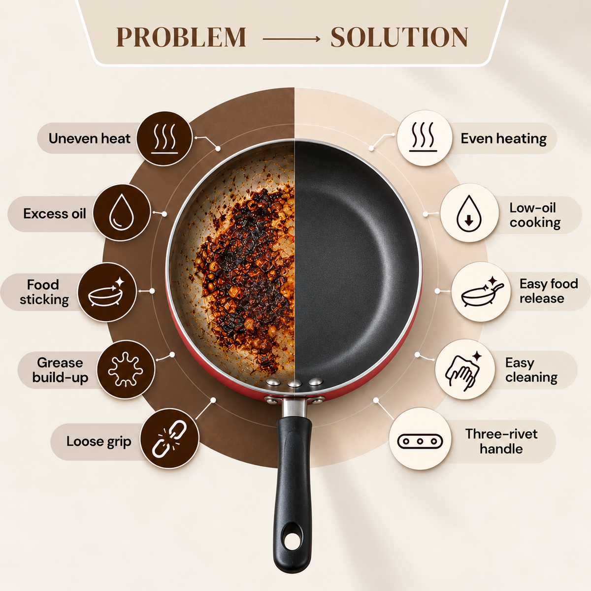FRY PAN ZFP18 18CM