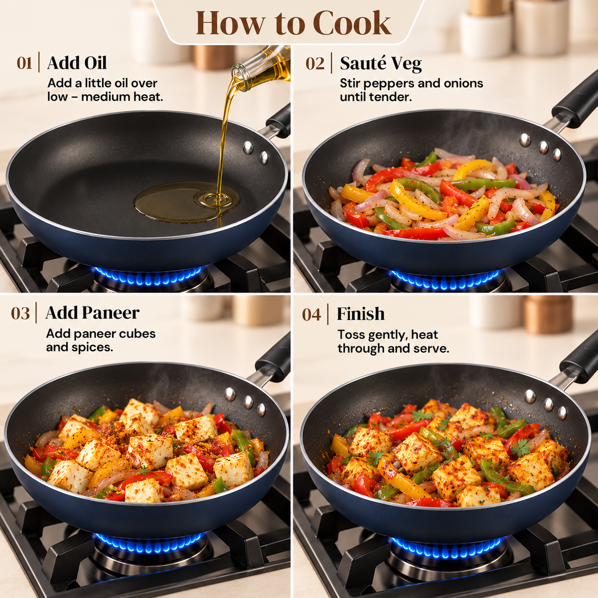 FRY PAN ZFP22 22CM