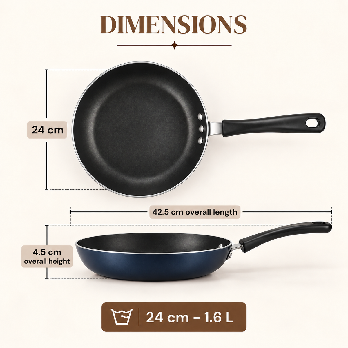 FRY PAN ZFP24 24CM