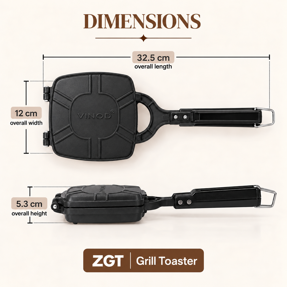 GRILL TOASTER ZEST ZGT