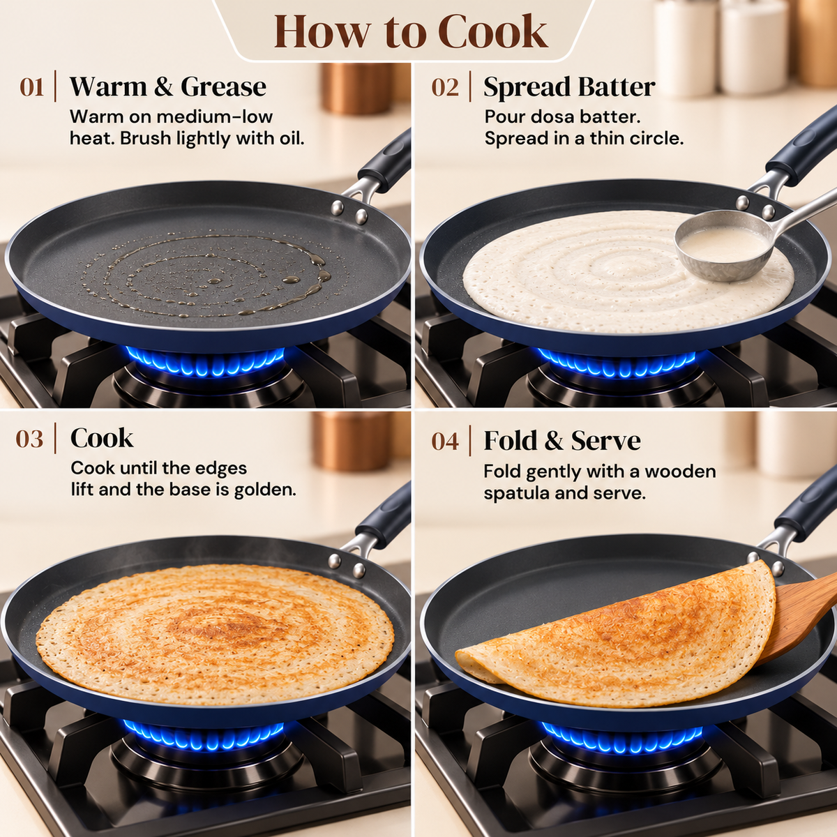 DOSA TAWA ZEST ZOT250 25CM 3MM