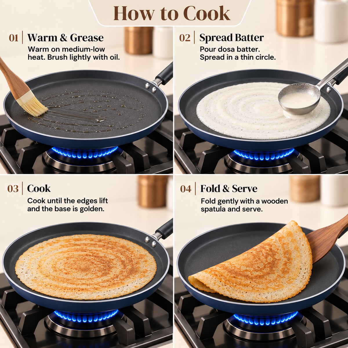 DOSA TAWA ZOT280 28CM 3MM