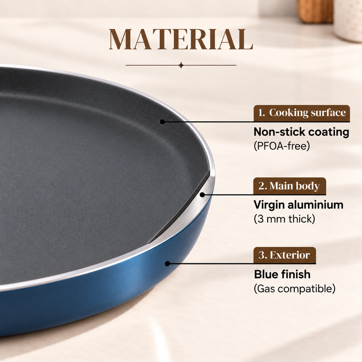 DOSA TAWA ZOT300 30CM 3MM