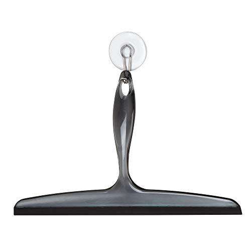 InterDesign Clara Squeegee,12" Wide Blade, Smoke color — OnestopYour